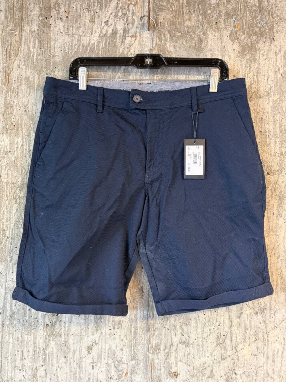 ARMANI EXCHANGE Men's Bermuda Short Size 34 In Navy